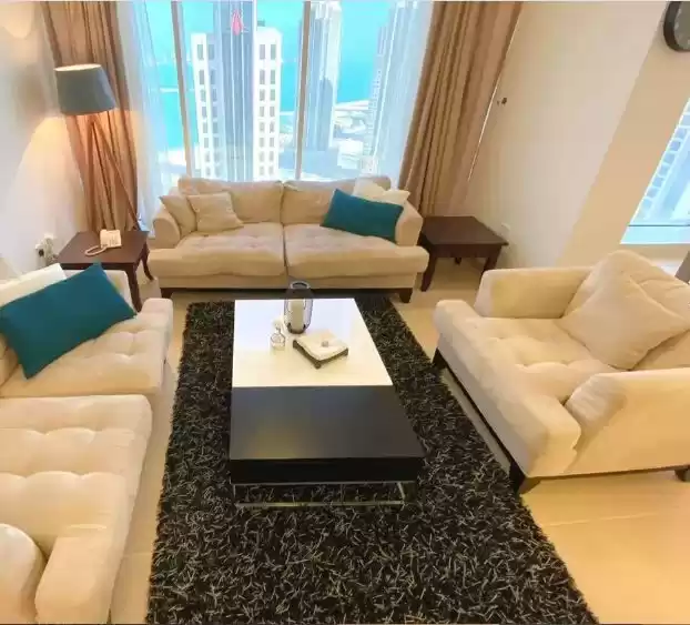 Wohn Klaar eigendom 2 Schlafzimmer F/F Wohnung  zu vermieten in Al Sadd , Doha #9280 - 1  image 